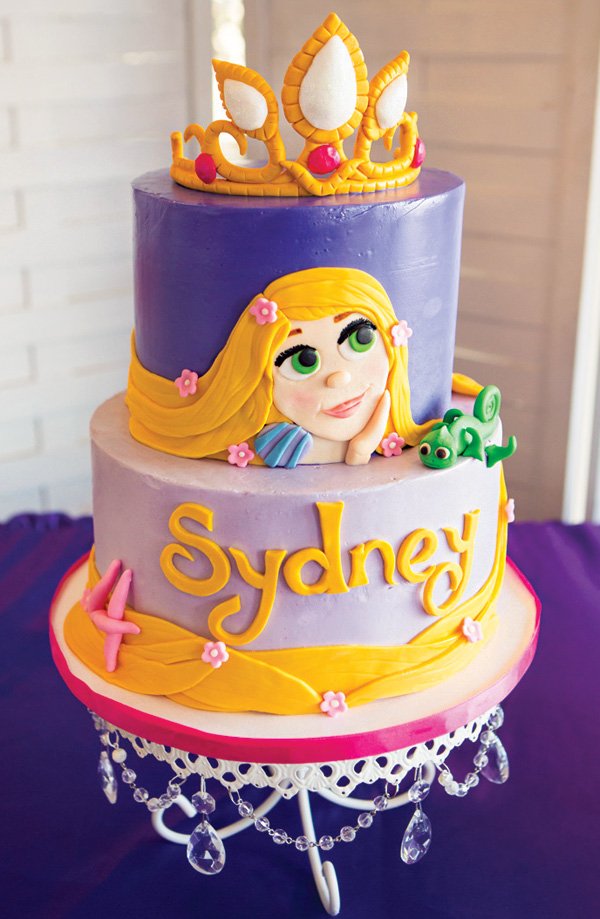 How to Host a Tangled Rapunzel Party | Author Ashley Ludwig's Recession Home